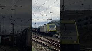 Captrain Traxx Arrives in Aachen Germany [upl. by Grussing417]