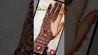 Mehandi Design  Bridalmehndi ytshort short shortvideo Hennabyrafia explore mehndi viral [upl. by Jolie]