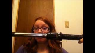 Review Conair Instant Heat 34quot Curling Iron WATCH IN HD D [upl. by Anawed]