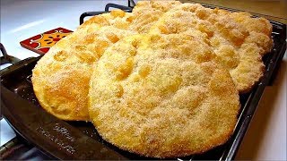 EASY BUNUELOS RECIPE  Receta de Buñuelos  How To Make Bunuelos [upl. by Scoville314]