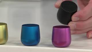 Lexon 2Pack of Mino Ultra Portable Bluetooth Speakers on QVC [upl. by Anjanette538]