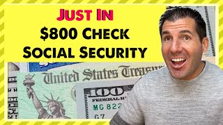 Just In 800 Check for Social Security SSDI amp Medicare  New Developments [upl. by Ittocs]