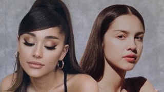 Olivia Rodrigo  drivers license ft Ariana Grande [upl. by Lashar]