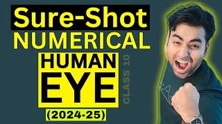 1 Most IMPORTANT HUMAN EYE DEFECT NUMERICAL FOR CLASS 10  BOARDS 202425 [upl. by Rigdon]