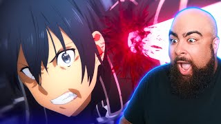 KIRITO VS QUINELLA  Sword Art Online S3 Episode 24 Reaction [upl. by Cyn49]