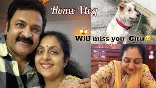 Home Vlog Bye Gitu Dinner with Kitchu Sindhu Krishna [upl. by Uba]