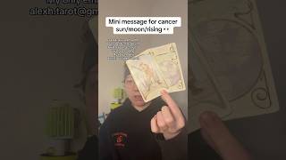 CANCER This message is for YOUtarot tarotreading shorts messagesfromyourperson [upl. by Daniala]