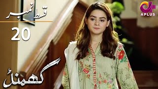 Ghamand  Episode 20  Aplus Dramas  Noman Ejaz Sunita Marshall Sadaf  Pakistani Dramas  CG11 [upl. by Vassili]