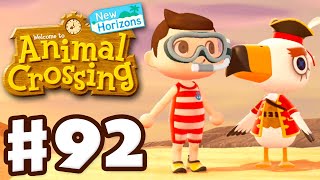 Pirate Gullivarrr  Animal Crossing New Horizons  Gameplay Part 92 [upl. by Rebeka]