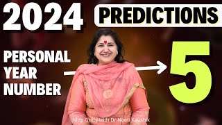 Prediction for 2024 Personal year number 5 [upl. by Sherrod]