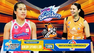 🔴PVL LIVE CREAMLINE VS FARM FRESH FOXIESLIVE SCORE amp COMMENTARY creamlineliveupdate [upl. by Thirzia]