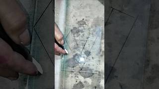 How to a akshar glass cuttingshortvideo viralvideo short [upl. by Ahsier]