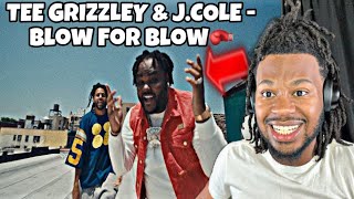 J Cole The RAP GOD Tee Grizzley  Blow for Blow feat J Cole Official Video Reaction [upl. by Mahmoud]