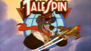 Disneys Talespin Opening and Ending Theme Songs English [upl. by Gawain]