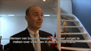 Expats actief op huizenmarkt door dip [upl. by Ahsimrac529]