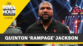 Rampage Jackson Wouldn’t Accept UFC Hall of Fame Invite Honor Me With a Check  The MMA Hour [upl. by Audi]