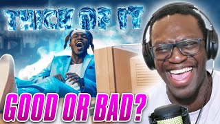 DEJI REACTS TO KSI  Thick Of It feat Trippie Redd [upl. by Lotsyrc]