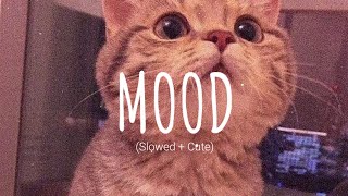 24Kgoldn  Mood Slowed Cute  Dangling Vietsub  Lyric Tik Tok Song [upl. by Enoed]