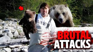 The Most BRUTAL Bear Attacks MARATHON [upl. by Ulita]