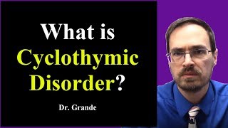 Cyclothymic Disorder in a Minute [upl. by Athalee]