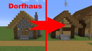 Minecraft Dorfhaus umbauen  Tutorial  TheMoGamer [upl. by Anneiv]