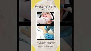 PROLONGATION OFFRE  25  EPILATION LASER ET HYDRAFACIAL [upl. by Ayouqes916]