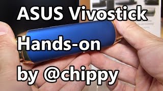 Windows Stick PC ASUS Vivostick TS10 handson [upl. by Dagley]