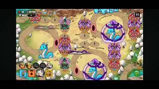 Gold Tower Defence Gamer clouden Garden stage 167Hard [upl. by Lally]