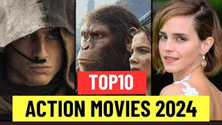 Top 10 Action Movies in 2024 so far  Best Action Movies 2024 [upl. by Ahsinal54]