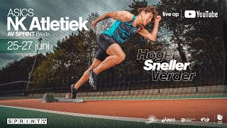 ASICS NK Atletiek 2021  26 juni  Lopen [upl. by Hoenack]