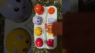 🏳️‍🌈🏳️‍🌈Satisfying Fisher price pop up toys 🏳️‍🌈🏳️‍🌈trending toys asmertoys asmr [upl. by Noiwtna132]