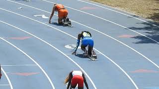 Mirai Bernard Anchor and her Bullis Teammates Break 4X1 School Record and Florida Relays Record [upl. by Tillinger670]