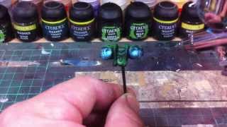 How to Paint OSL on Space Marine Jump Packs Warhammer 40k [upl. by Hairehcaz]