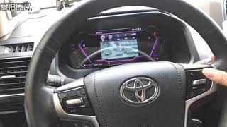 Upgrades for Your Old Toyota Prado 20102019 with New Car TechDigital Instrument Cluster [upl. by Ecirtam494]