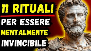 11 RITUALI MATTUTINI PER DIVENTARE MENTALMENTE INDISTRUTTIBILE  Stoicismo [upl. by Russon346]