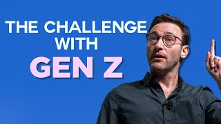 The Challenge with Gen Z  Simon Sinek [upl. by Eelrahs295]