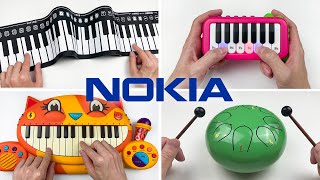 Nokia Ringtone on cool different instruments [upl. by Oriel]