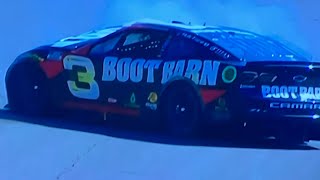 Austin Dillon Hits The Wall From A Hemric Bump ‘24 Las Vegas Fall Cup Race [upl. by Draneb667]