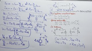 Electronique fondamentale 1  les Quadripôles  Matrices impédances Partie1 [upl. by Nady]