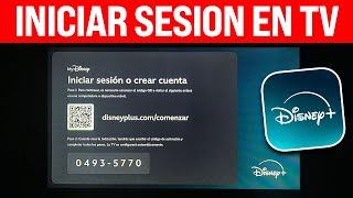 Cómo INICIAR SESIÓN de DISNEY PLUS en SMART TV 2024 [upl. by Artinad]