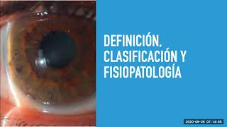 Glaucoma por Cierre Angular Dr Marcos Restrepo  2020924 [upl. by Asilehs]