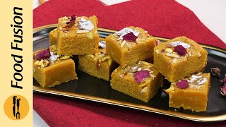 Besan Barfi Recipe by Food Fusion [upl. by Renault]