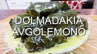 DOLMADAKIA  EASY GREEK DOLMADAKIA RECIPE [upl. by Renat]