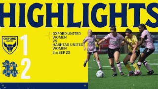 Oxford United Women 12 Hashtag United Women highlights [upl. by Dettmer]