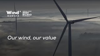 Our wind our value  WindEurope 2024 [upl. by Ardiekal549]