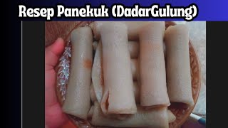 Resep Panekuk Ala Manado Atau Dadar Gulung Pakai Isian Campuran Dari Susu Kental Manis Dan Kopi [upl. by Celisse]