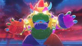 Bowsers Fury  Secret Final Rainbow Bowser Boss Fight HD [upl. by Mair]