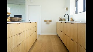 Japandi Style Oak Kitchen by Jim Sharples Furniture [upl. by Henriette]