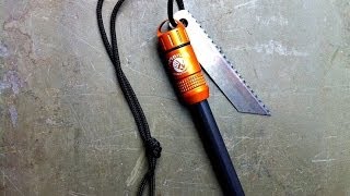 Black Scout Reviews  Habilis Bush Tools fireRod Firestarter [upl. by Leanna]