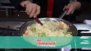 Hoy Cocina El Chef Risotto de Camaron Receta 5 [upl. by Domineca]